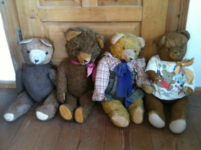 Löse meine Sammlung alter Teddybären auf - Spielzeug Sammlungen - Regensburg