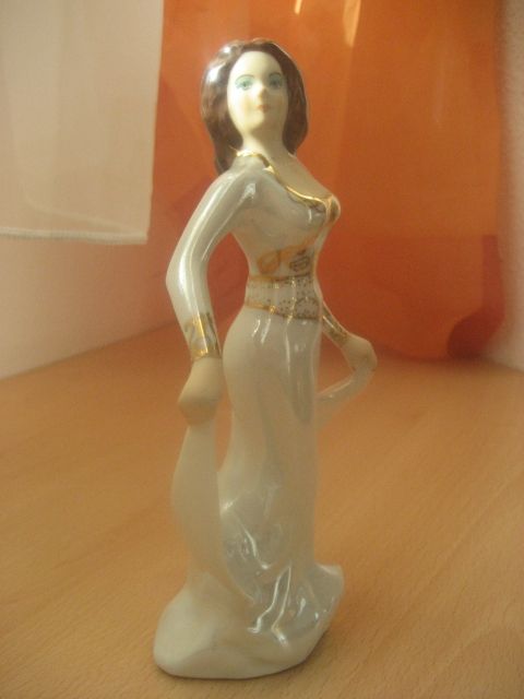 Porzellanfigur - Dame - Glas Porzellan Antiquarisch - Wolkersdorf
