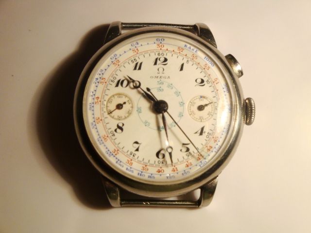 Omega chronograph 1930 - Schmuck Edelmetalle Uhren - prag