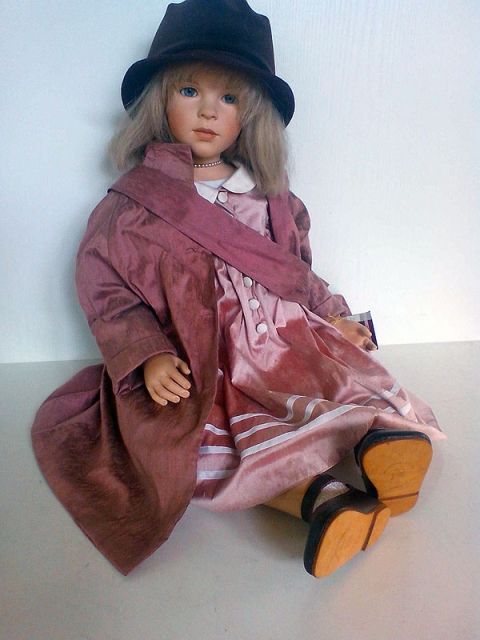 Künstlerpuppe von Vera Scholz - Spielzeug Sammlungen - Eberstadt