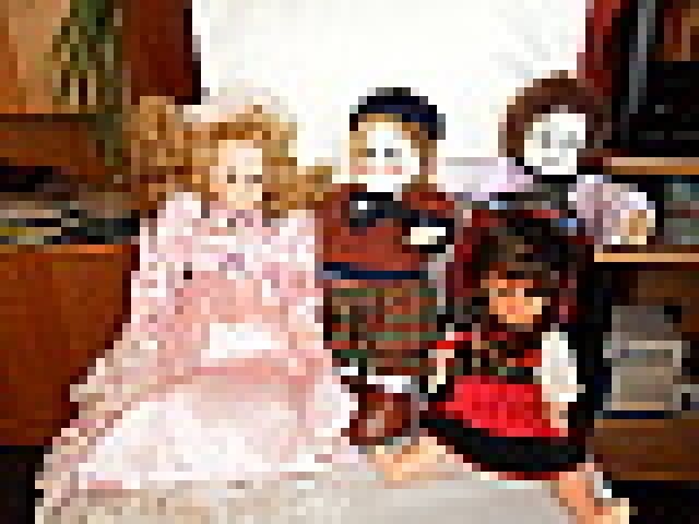 4 Sammler  Puppen   - Sonstige Antiquitaeten - Nk