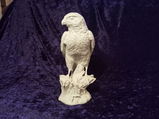 Kaiserporzellan Falke - Glas Porzellan Antiquarisch - Schleswig