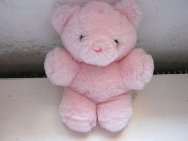 Hellrosa Teddybär - Spielzeug Sammlungen - Neuenmarkt