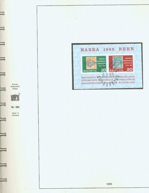 Safe / Schweiz 1965-1982 - Briefmarken - Holdorf
