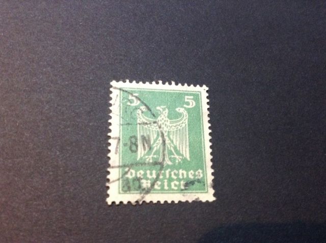 Briefmarke Deutsches Reich,Mi-Nr.356Y,5 Pf.Reichsadler - Briefmarken - Groß Särchen