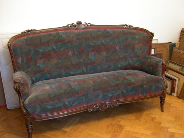 Zweisitzer Biedermeier-Sofa - Moebel Antiquarisch - Radebeul