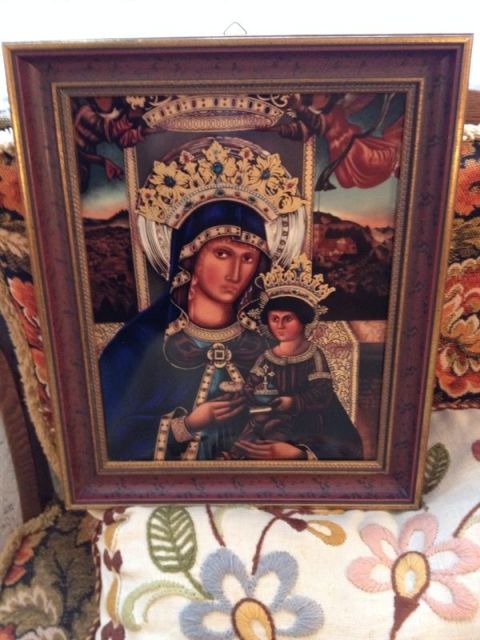 Villeroy&Boch - Heinrich Jahresikone 1985 Nr. 3 - Mutter Gottes von Swietogorska - Kunst Gemaelde Plastik - Berndorf