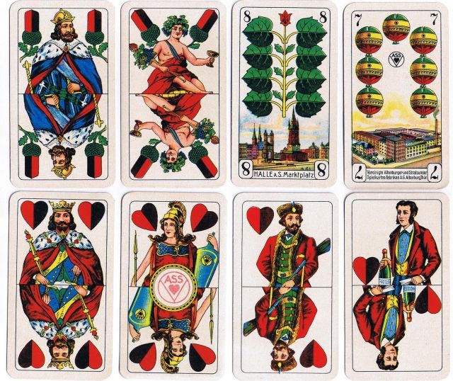 50 Stück Preußisches Doppelbild Altenburg in Originalschachteln - Spielzeug Sammlungen - Bochum