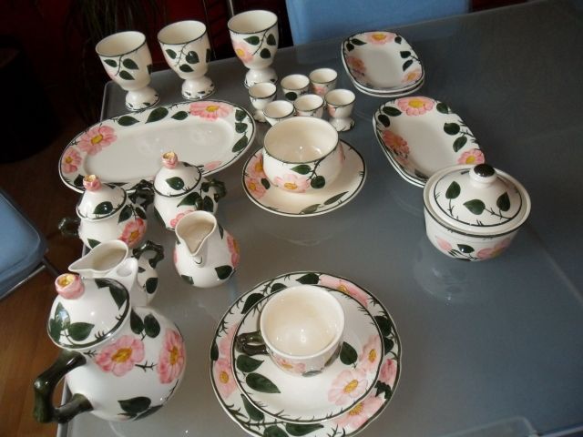V & B Wildrose   - Glas Porzellan Antiquarisch - Neunkirchen
