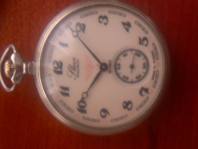 Slava  eisenbahn taschenuhr mit 18 rubens - Schmuck Edelmetalle Uhren - Ludwigshafen