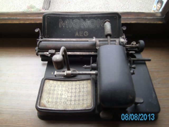 Antike Mignon AEG Modell 4 Schreibmaschine - Sonstige Antiquitaeten - Dornbirn