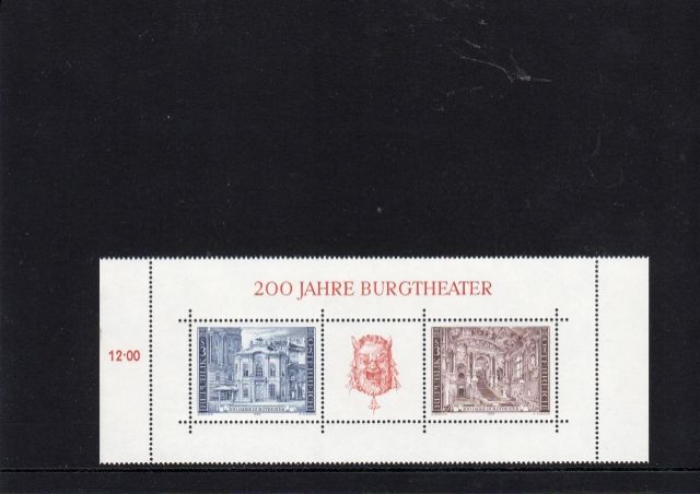 Österreich Block 3 - Briefmarken - Rinteln