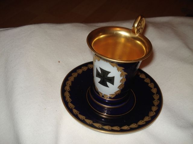 Rosenthal Tasse mit Untertasse um 1915 - Glas Porzellan Antiquarisch - Otterndorf