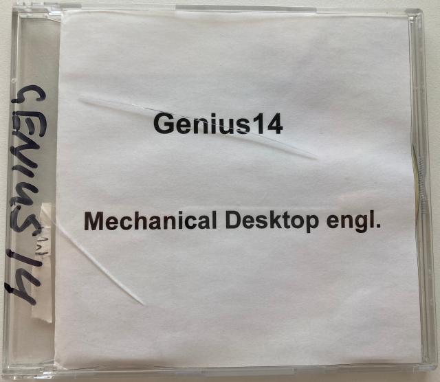Genius 14 und Mechanical Desktop engl. - Sonstige Antiquitaeten - München