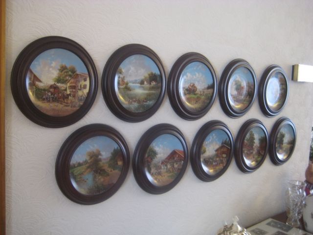 Lückels idyllisches Dorfleben, Sammelteller von Seltmann / Weiden, komplette Se - Glas Porzellan Antiquarisch - Gevelsberg