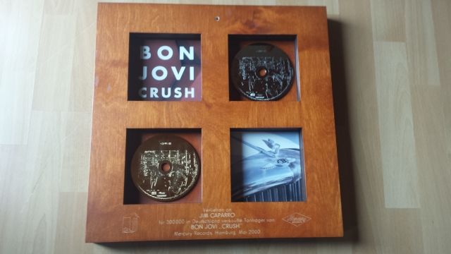 Bon Jovi goldene cd - Fanartikel - gärtringen