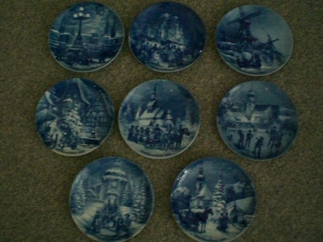 Berlin Design Weihnachtssammelteller 1971-1984 - Glas Porzellan Antiquarisch - Roth