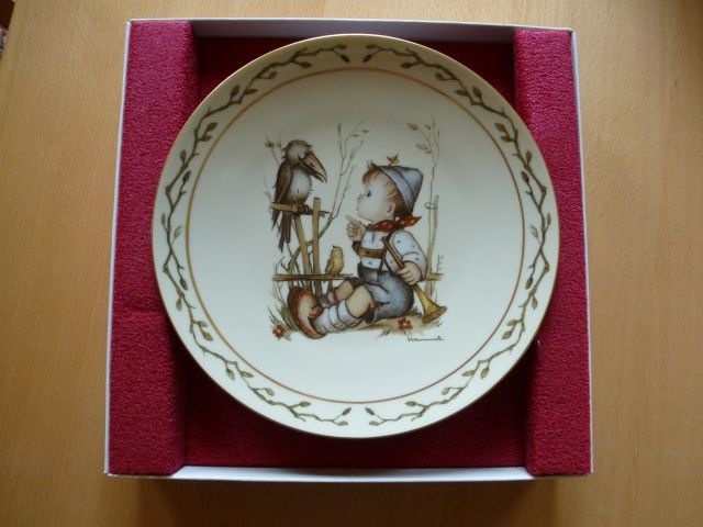 Hummel Sammel-Teller, Muttertagsteller 2000, Ausgabe: 2564, Originalverpackung - Glas Porzellan Antiquarisch - Esslingen am Neckar