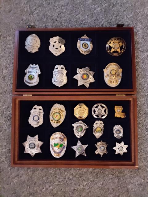 Amerikanische Polizei Abzeichen - Sonstige Sammlungen - Schleife