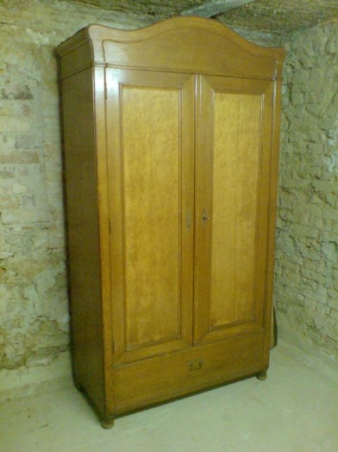 Jugendstil Kleiderschrank - Moebel Antiquarisch - Vierkirchen/ Sachsen