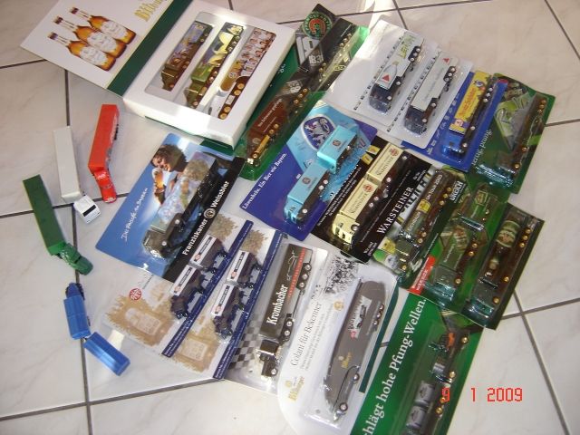 Getränke /Werbe Lkw Sammlung 23Stk. - Spielzeug Sammlungen - Lampertheim