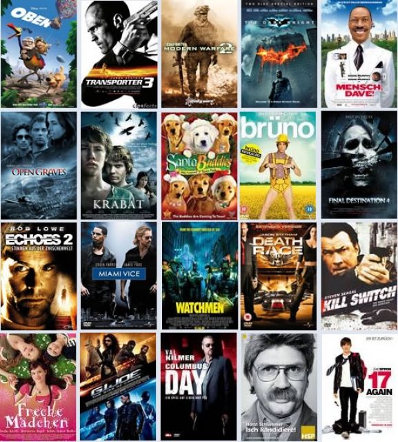 Filmposter / Filmplakat - Über 200 Stück - Fanartikel - Schwerin
