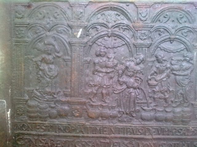 Ofenplatte - Sonstige Antiquitaeten -  Fambach