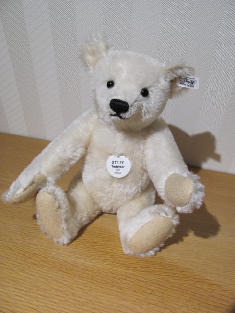 STEIFF Teddybär Replikat, weiß, 35 - Spielzeug Sammlungen - Seevetal