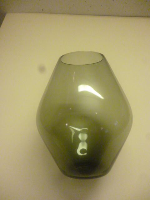 Rauchglasvase - Glas Porzellan Antiquarisch - Kirchdorf-Inn