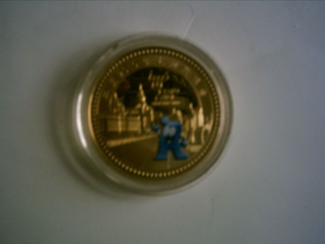 Shanghai 2010 silbermünze vergoldet - Muenzen - köln