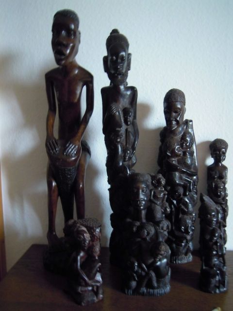 Afrikanische Skulpturen  - Sonstige Antiquitaeten - Neuhemsbach 