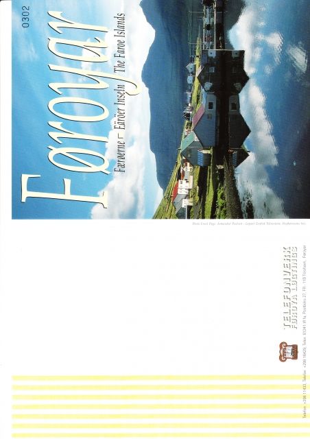 Rarität: Telefonkarten-Folder Färöer 1994 - Telefonkarten - Olpe