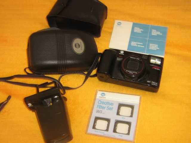 Minolta AF-Tele Super Freedom mit Mac-Tele und Filter - Sonstige Sammlungen - Hofheim