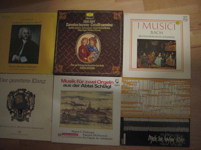 Schallplattensammlung (hauptsächlich Klassik, Orgel und historische Instrumente) - Sonstige Sammlungen - Tuttlingen