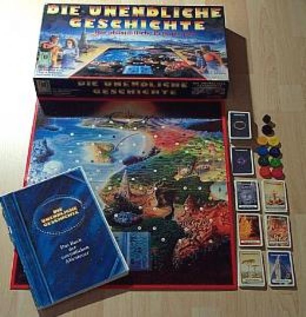 Die unendliche Geschichte. Das phantastische Erlebnisspiel. - Spielzeug Sammlungen - Solms