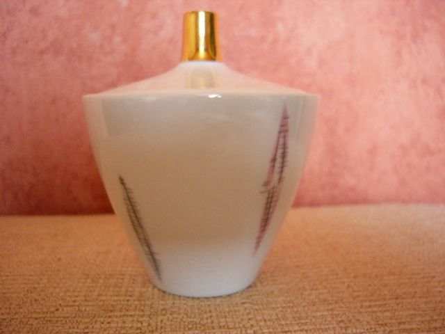 Zuckerdose - Tirschenreuth Z & Co - Glas Porzellan Antiquarisch - Borken