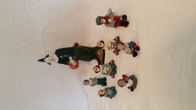 Kleine Sammlung Gilde Clowns  - Glas Porzellan Antiquarisch - Ludwigsburg