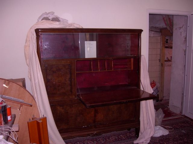 Original Chippendale Schrank mit Sekretär - Moebel Antiquarisch - Berlin