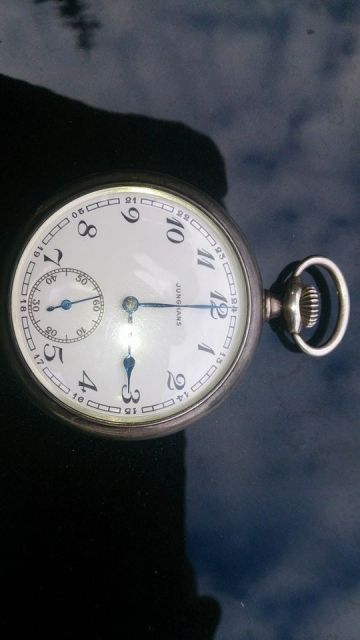 Junghans Lepine TU Jubiläumstaschenuhr - Schmuck Edelmetalle Uhren - Bochum