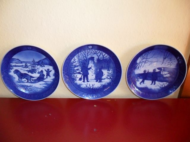 Kunstteller Royal Copenhagen    - Glas Porzellan Antiquarisch - neunkirchen