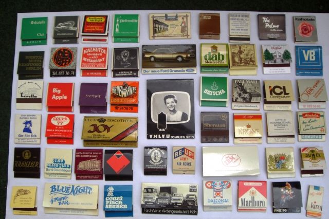 Streichholzhefte siehe Bild  - Sonstige Sammlungen - Hamburg