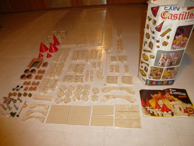 Vintage Ritterburg Exin Castillos Gran Alcazar XII, 70iger Jahre, rd. 900 Bauste - Spielzeug Sammlungen - Karlsruhe