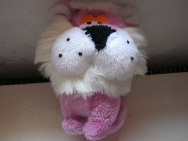 Rosa Löwe mit weißer Mähne - Spielzeug Sammlungen - Neuenmarkt