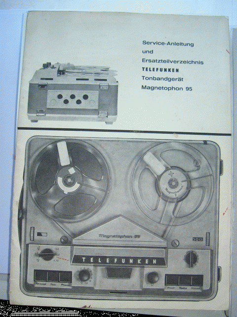 Tonbandgerät Telefunken M95 ca.1960 - Sonstige Antiquitaeten - Sinzheim