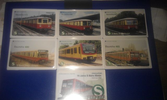 Verkaufe S-Bahn Berlin GmbH Telefonkarten - Telefonkarten - Berlin
