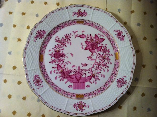 Herend Service-Teller - Glas Porzellan Antiquarisch - Düsseldorf