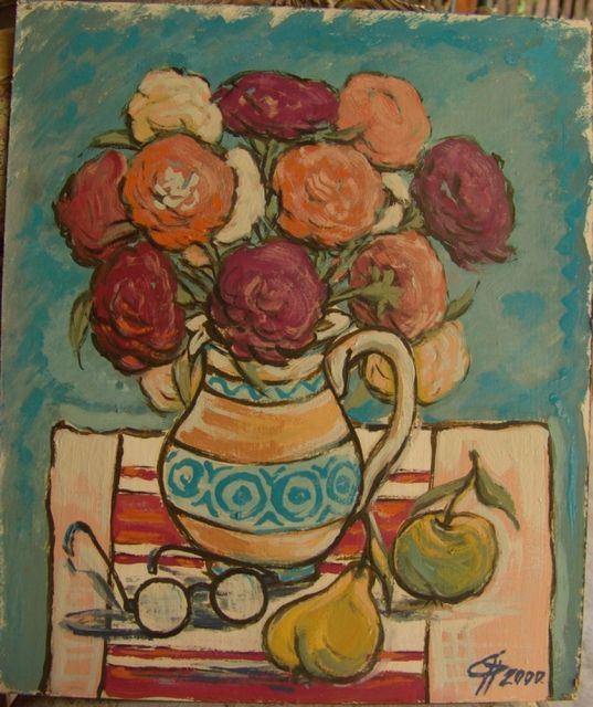 FANTASTIC ORIGINAL OL BILD - Kunst Gemaelde Plastik - Baia Mare Maramures ROMANIA