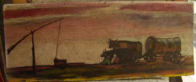 FANTASTIC ORIGINAL OL BILD AUFH HOLZ. - Kunst Gemaelde Plastik - Baia Mare Maramures ROMANIA