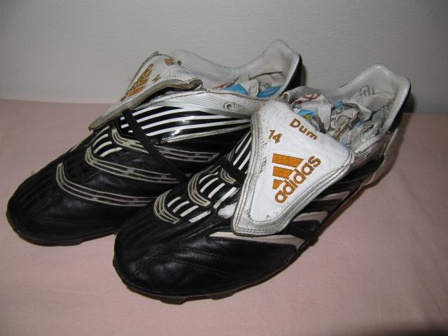 Sascha Dum Bayer Leverkusen MATCHWORN BOOTS 2005/06 - Fanartikel - Grafenau