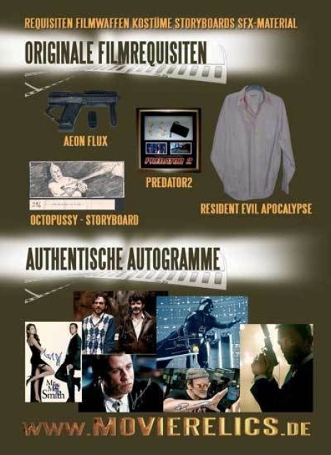 Autogramme mit Zertifikat aus Film und Kino - Fanartikel - München